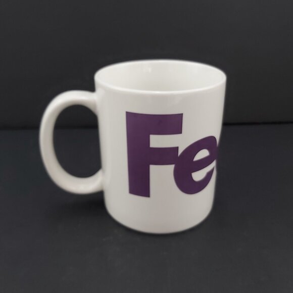 Fedex Mug Coffee Cup Federal Express Logo - Picture 2 of 7